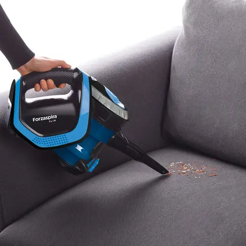 SR100 2-in-1 stick vacuum Batería Secar HEPA Sin bolsa Negro, Azul - Imagen 4
