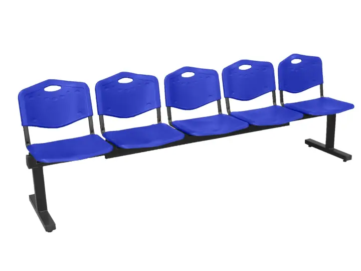 BAI5ESAZ silla de espera Asiento duro Respaldo duro