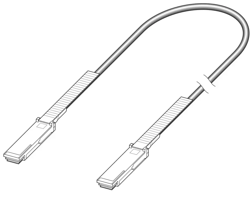 40G-AOC-QSFP10M Cable de fibra óptica e InfiniBand 10 m QSFP+