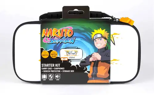 Naruto Funda protectora rígida Nintendo EVA (Etileno Acetato de Vinilo) Blanco - Imagen 2