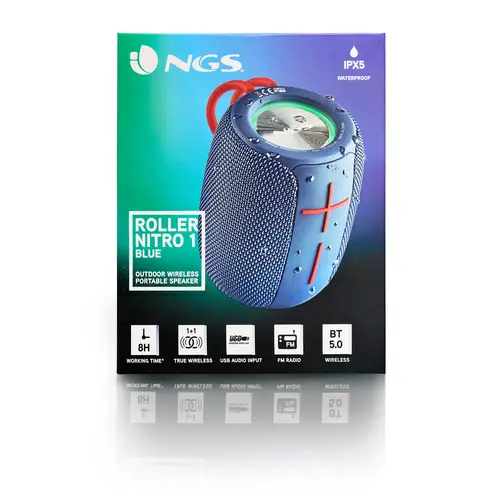 Roller Nitro 1 Altavoz portátil estéreo Azul 10 W - Imagen 3