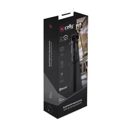 Click Monopod palo para autofotos Smartphone Negro - Imagen 6