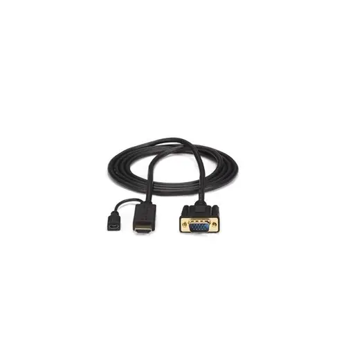 Cable de 1,8m Conversor Activo HDMI a VGA - Adaptador 1920x1200 1080p - Imagen 2