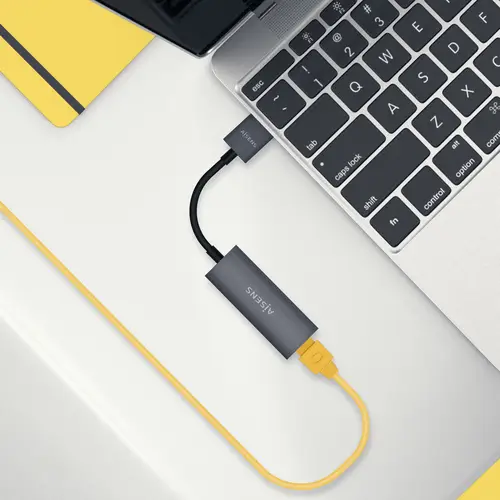 Conversor USB 3.0 A Ethernet Gigabit 10/100/1000 Mbps, Gris, 15cm - Imagen 5