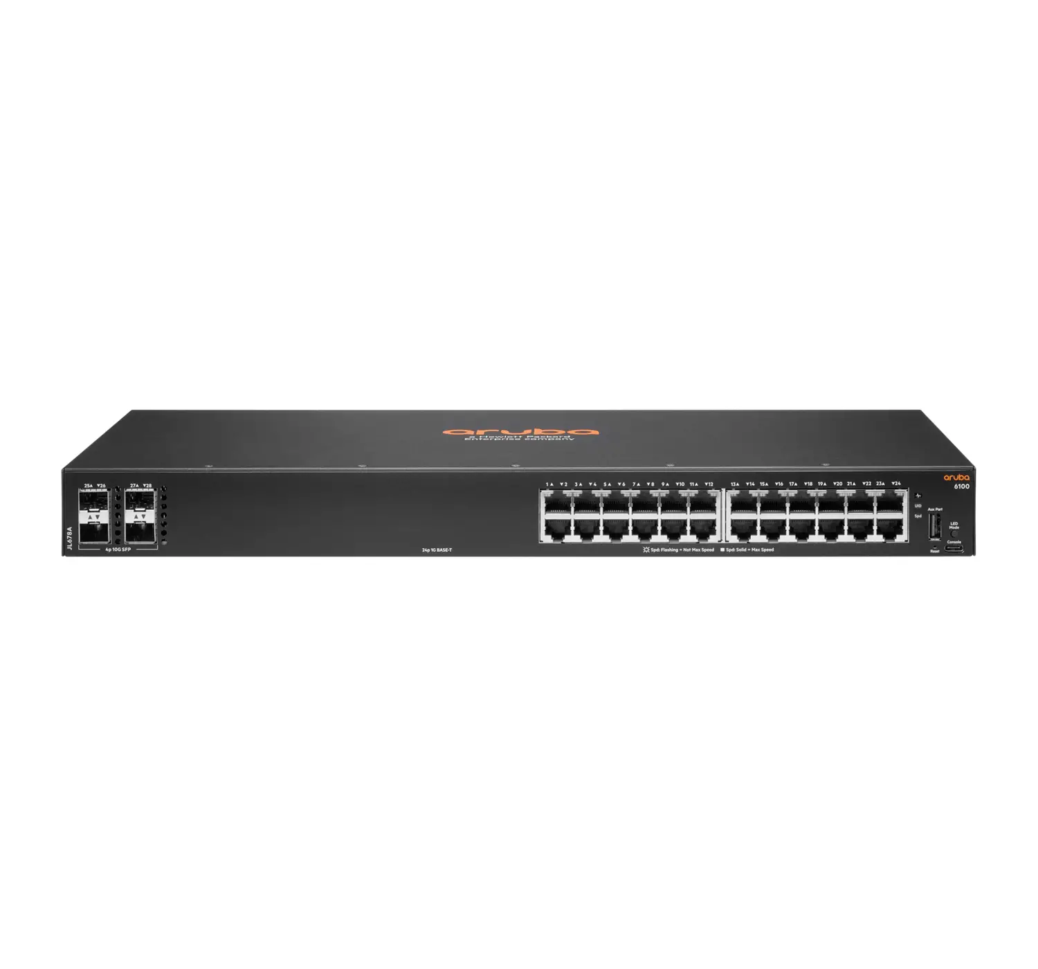 Aruba Networking 6100 24G 4SFP+ Gestionado L3 Gigabit Ethernet (1..