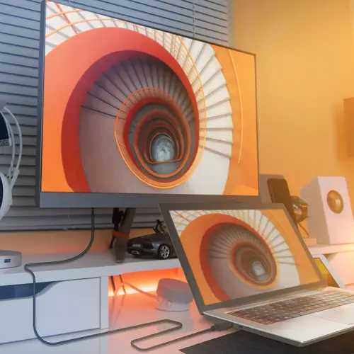 Cable DISPLAYPORT V1.2 CCS 4K@60Hz, DP/M-DP/M, Negro, 1.0m - Imagen 4