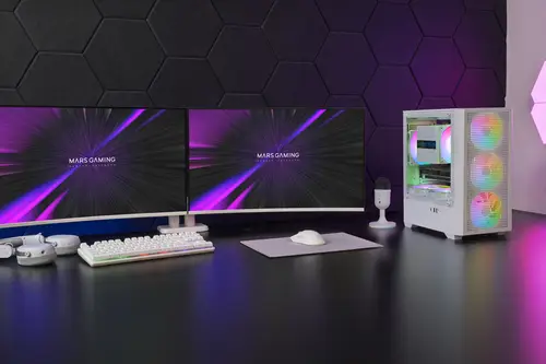 MCVECTORW carcasa de ordenador Mini Tower Blanco - Imagen 10