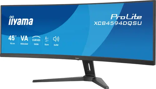 XCB4594DQSU-B1 pantalla para PC 111,8 cm (44") 5120 x 1440 Pixeles Dual QHD LED Negro - Imagen 4