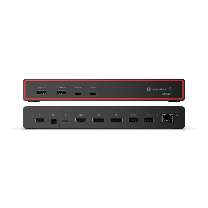 ThinkPad Thunderbolt 4 Smart Dock Gen2 7500 Alámbrico Negro