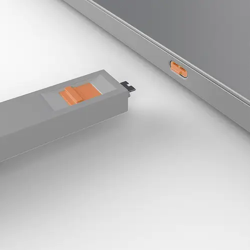 40428 bloqueador de puerto Llave de bloqueador de puerto USB Tipo C Gris, Naranja 4 pieza(s) - Imagen 4