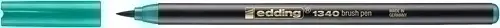 ROTUL.EDDING 1340 BRUSHPEN VERDE - Pack de 10 unidades