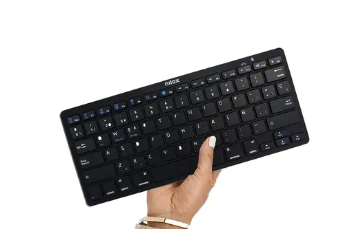 Teclado Bluetooth Negro - Imagen 4