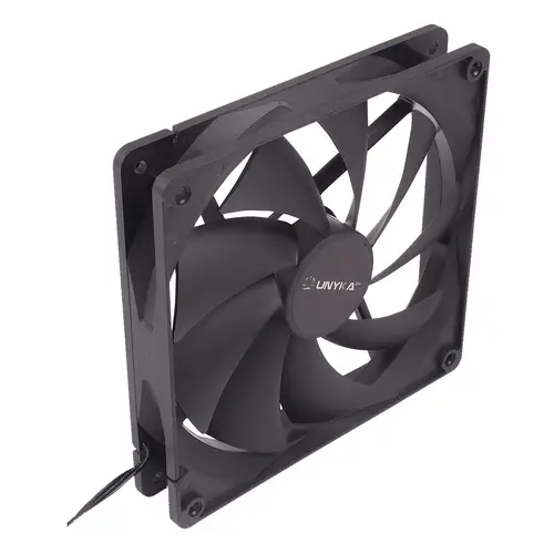140 mm Carcasa del ordenador Ventilador 14 cm Negro - Imagen 2