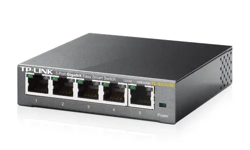 TL-SG105E Gestionado L2 Gigabit Ethernet (10/100/1000) Negro - Imagen 3