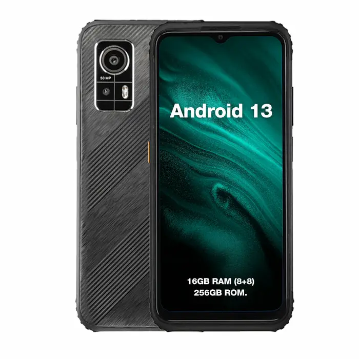 H6 16,7 cm (6.56") Ranura híbrida Dual SIM Android 13 4G USB Tipo C 8 GB 256 GB 4900 mAh Negro