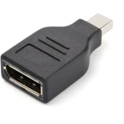 Adaptador Compacto Mini DisplayPort a DisplayPort - de Vídeo 4K x 2K - Conversor Mini DP a DP UHD - Convertidor mDP a DP 1.2 - de Ordenador mDP a Monitor DP - Macho a Hembra - Imagen 2