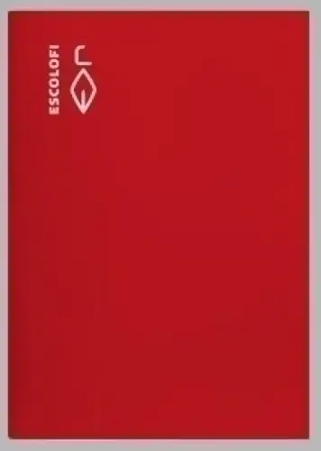 LIBRETA ESCOLOFI 4º 50h CD.5 70g ROJO - Pack de 10 unidades