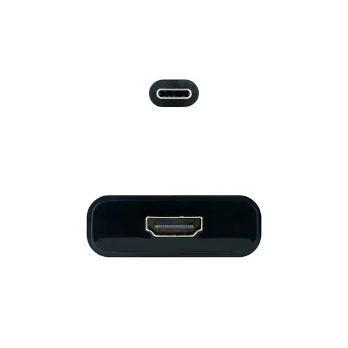 Conversor USB-C a HDMI 4K, USB-C/M-HDMI/H, Negro, 15 cm - Imagen 3