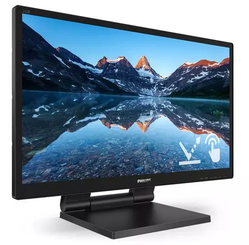 242B9TL/00 pantalla para PC 60,5 cm (23.8") 1920 x 1080 Pixeles Full HD LCD Pantalla táctil Negro - Imagen 4
