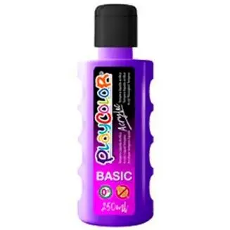 BOTE PINTURA PLAYCOLOR ACRYLIC 250ML VIOLETA