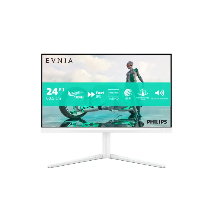 Evnia 24M2N3201A/00 pantalla para PC 60,5 cm (23.8") 1920 x 1080 Pixeles Full HD LCD Blanco