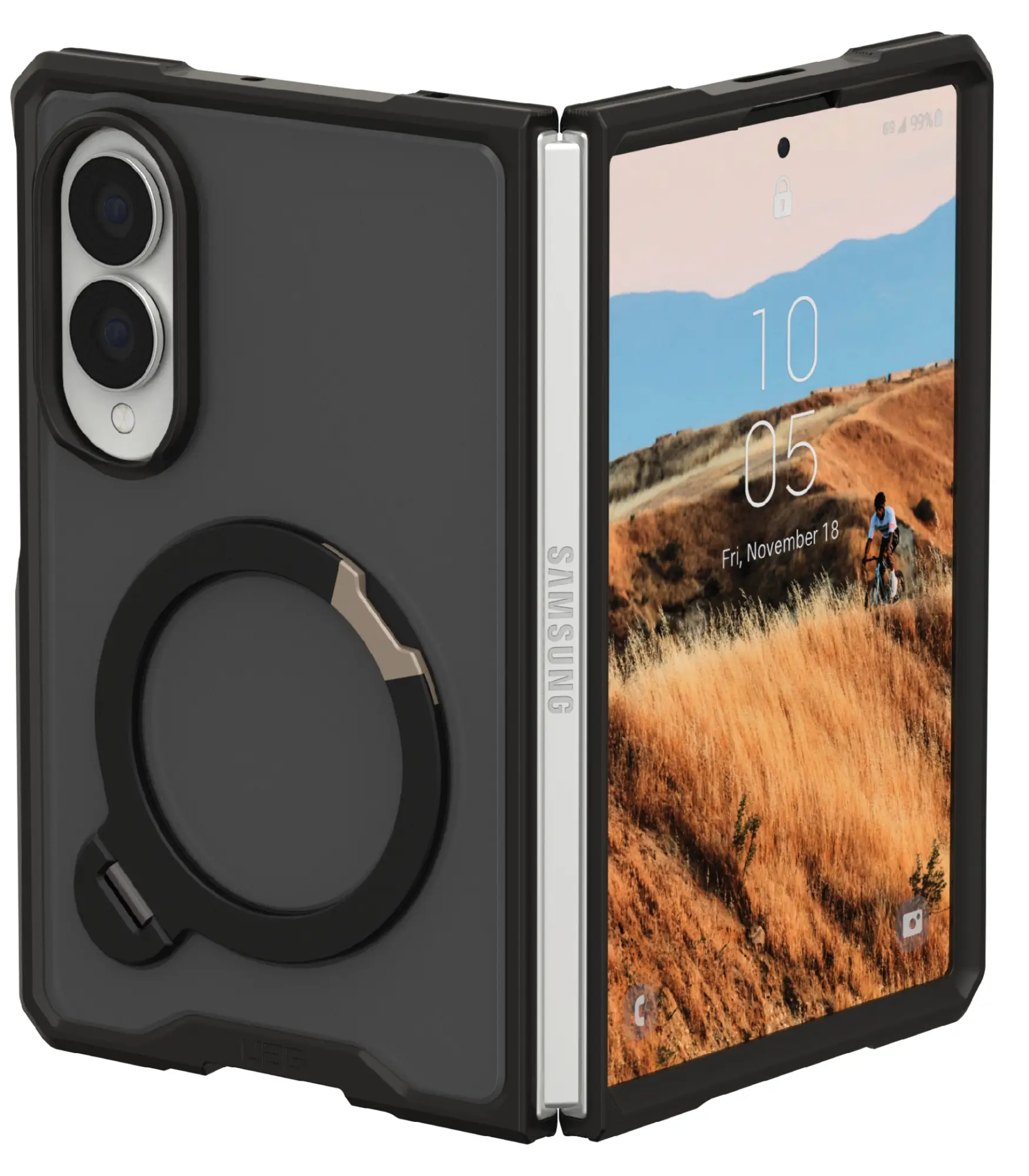 214563113131 funda para teléfono móvil 19,3 cm (7.6") Ceniza