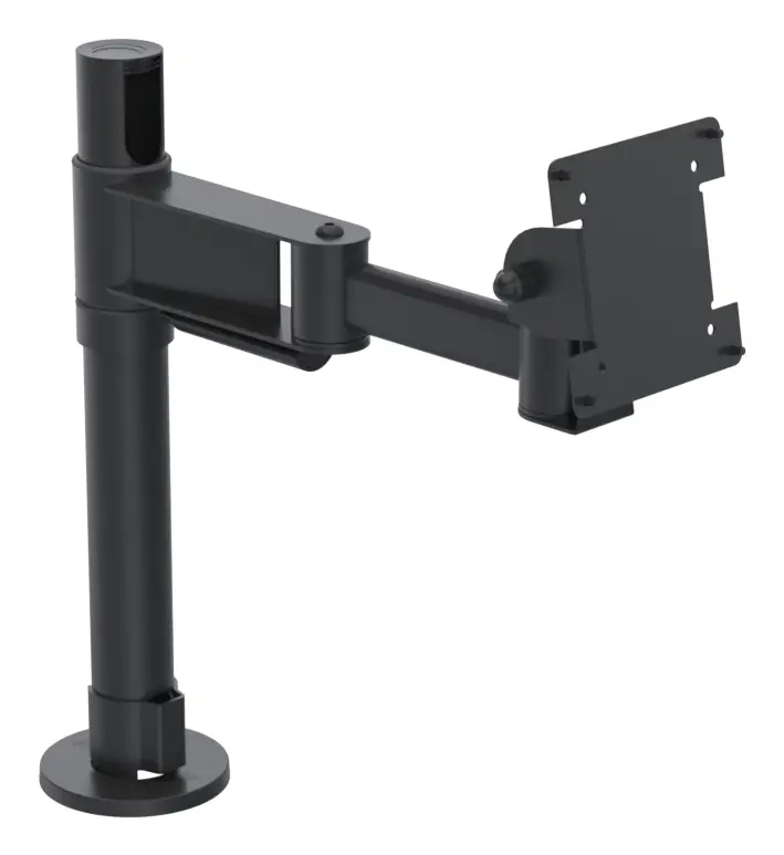 SpacePole POS SPV1106-FX-02 accesorio para terminal de punto de venta Montaje POS Negro Metal 75 x 75 mm 100 x 100 mm