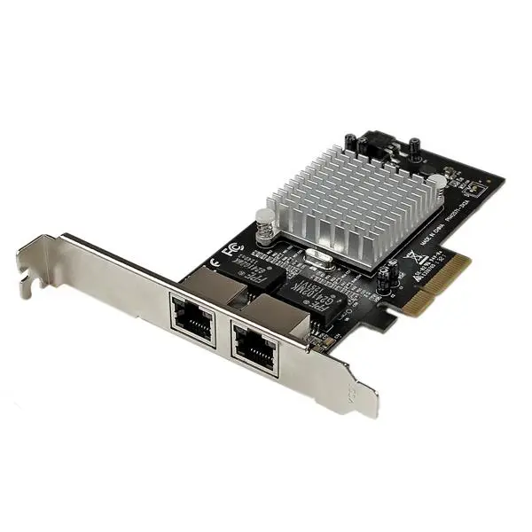 Tarjeta Adaptador de Red PCI Express PCI-E Gigabit Ethernet con 2 Puertos RJ45 Chipset Intel i350