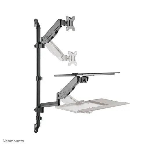 WL90-325BL1 Soporte de pared para puesto de trabajo de pie/sentado 17-32" - resorte de gas - Imagen 4