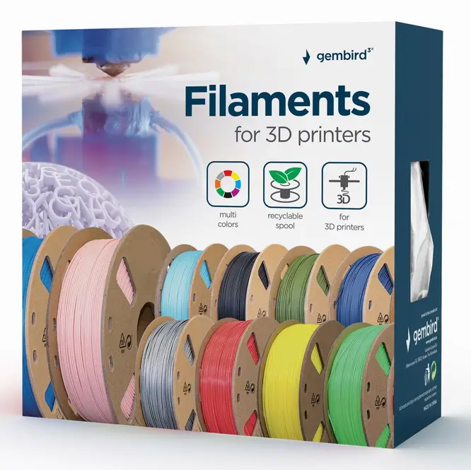 3DP-ABS1.75-01-BK material de impresión 3d ABS Negro 1,4 kg