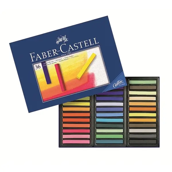 STUDIO QUALITY 128336 Pintura al pastel Suave Multicolor 36 pieza..