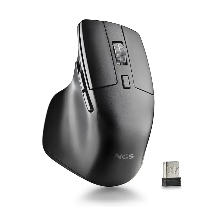 Hit-RB ratón Oficina mano derecha RF inalámbrico Óptico 1600 DPI