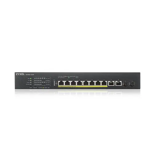 XS1930-12HP-ZZ0101F switch Gestionado L3 10G Ethernet (100/1000/10000) Energía sobre Ethernet (PoE) Negro - Imagen 2