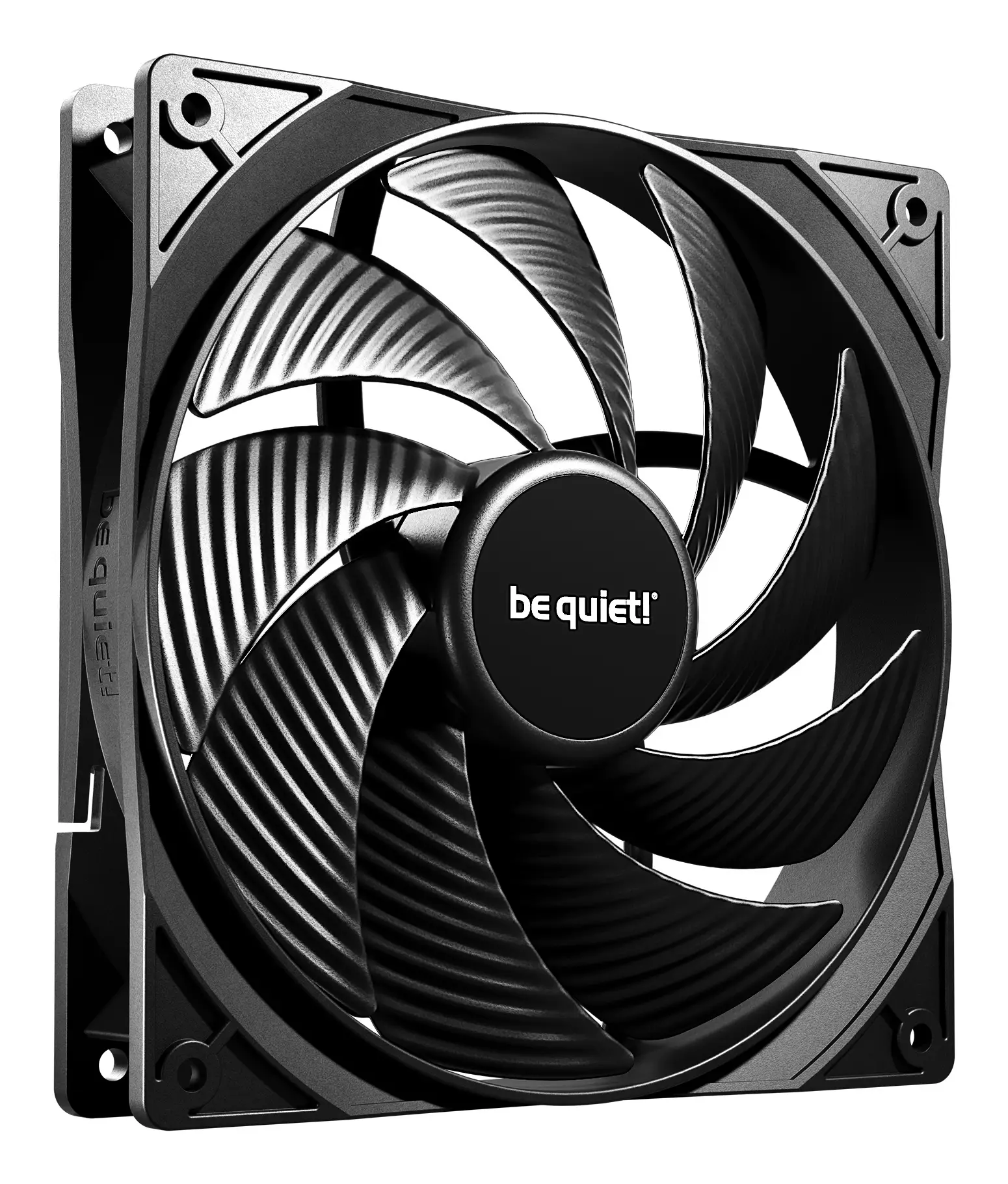Pure Wings 3 140mm | PWM high-speed Triple Pack Carcasa del ordenador Ventilador 14 cm Negro 3 pieza(s)