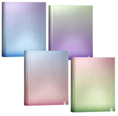 CARP. CARCHIVO GRADIENT A4 4 AN.25 SURT. - Pack de 10 unidades
