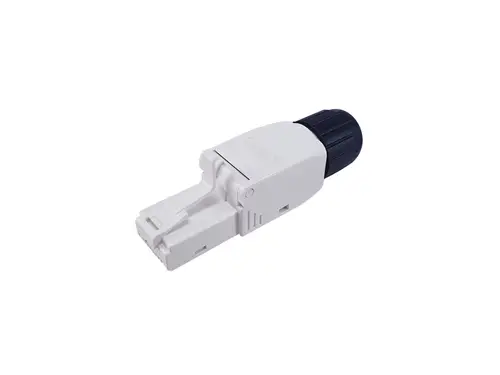 121161 conector RJ-45 Negro, Blanco - Imagen 1