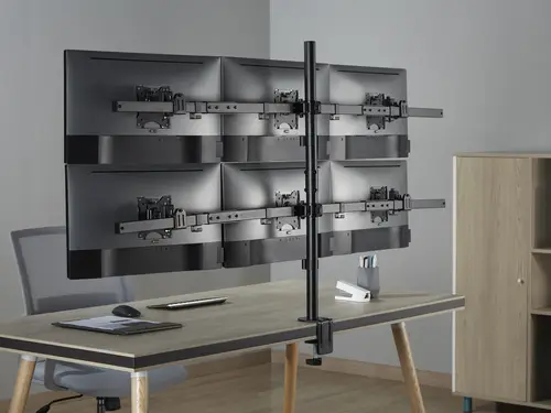 Soporte articulado de sobremesa para 6 monitores de 17"-32 - Imagen 9
