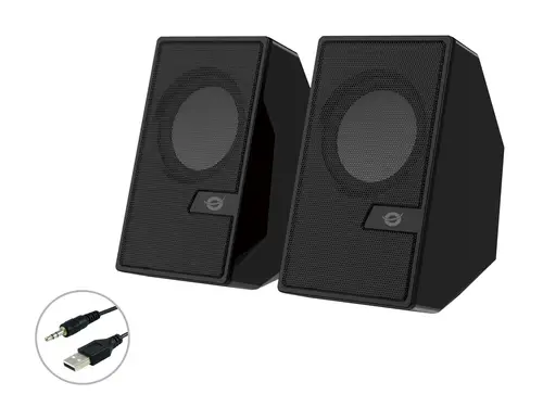 BJORN02B altavoz De 2 vías Negro Inalámbrico y alámbrico 6 W - Imagen 1