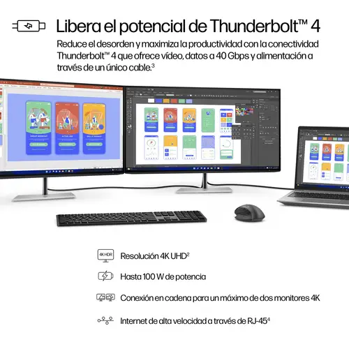 Monitor 4K serie 7 Pro de 31,5 pulgadas Thunderbolt 4 - 732pk - Imagen 10