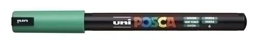 ROTUL.UNI-POSCA PC-1MR VERDE