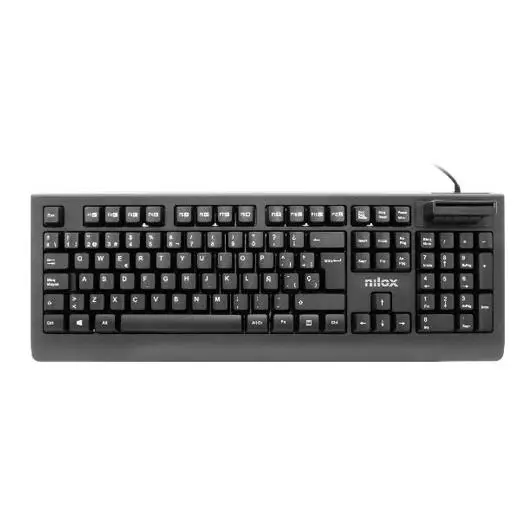 TECLADO LECTOR DNI USB ESPANOL