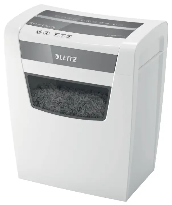 IQ Home Office P-4 triturador de papel Corte en partículas 22 cm Blanco
