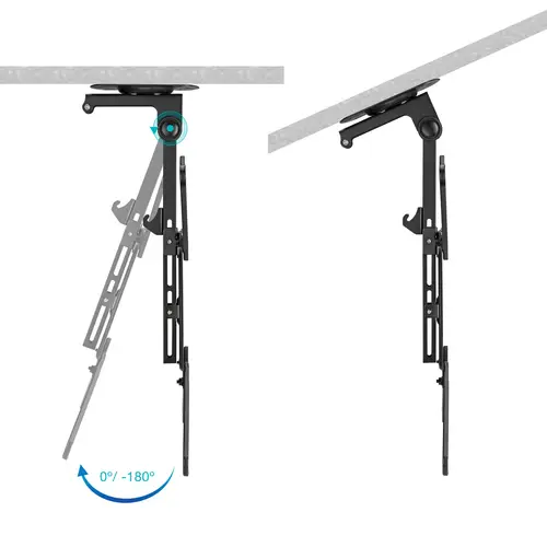 Soporte de Techo para Pantallas 23"-55", Negro - Imagen 2