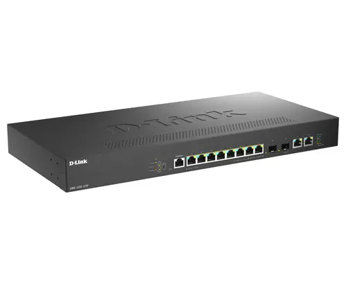 DMS-1250-12TP/E switch Gestionado 2.5G Ethernet (100/1000/2500) Energía sobre Ethernet (PoE) Negro - Imagen 2