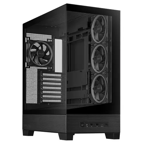A31 Plus TG ARGB BLACK Midi Tower Negro - Imagen 1