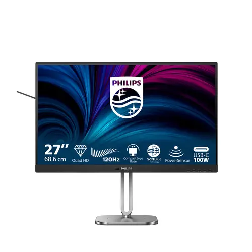 27B2U4601/00 pantalla para PC 68,6 cm (27") 2560 x 1440 Pixeles Quad HD LCD Gris - Imagen 1
