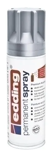 PINTURA ACRIL.EDDING 200 ml PLATA MATE