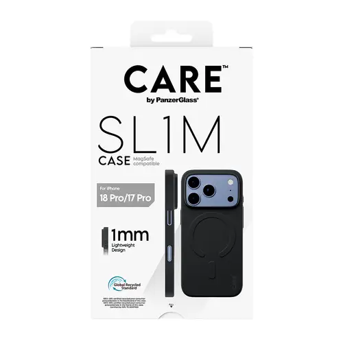 CARE by ® SL1M Case Black w. MagSafe iPhone 18 Pro | 17 Pro funda para teléfono móvil Negro - Imagen 3