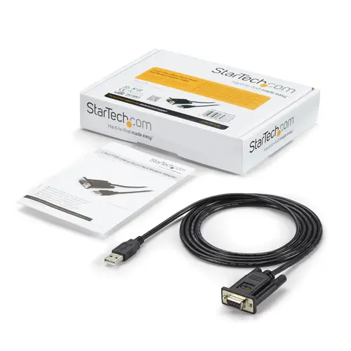 Cable Adaptador de 1 Puerto USB a Módem Nulo Null DB9 RS232 Serie DCE con FTDI - Imagen 5
