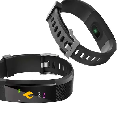 TRAINERTHERMOBK Relojes inteligentes y deportivos 2,44 cm (0.96") LCD Digital Negro - Imagen 3